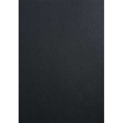 Picture of EXACOMPTA LEATHER BINDING BACK COVER BLACK 100 PACK